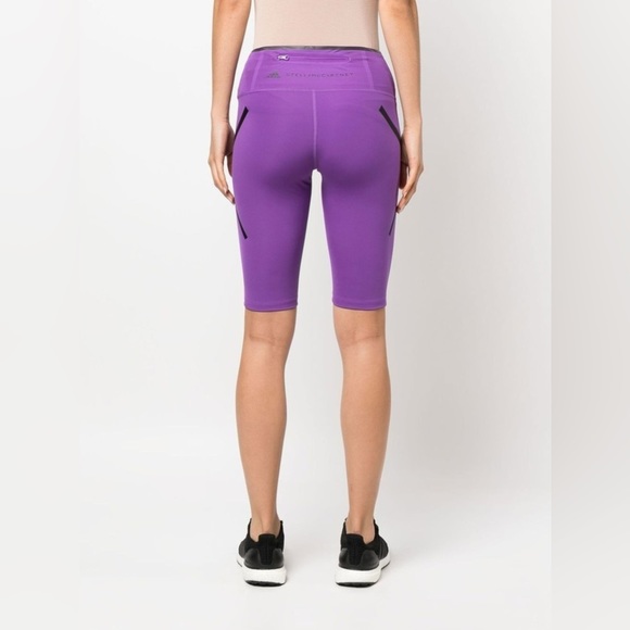 Stella McCartney TruePace Cycling Shorts Purple NEW - Picture 4 of 5